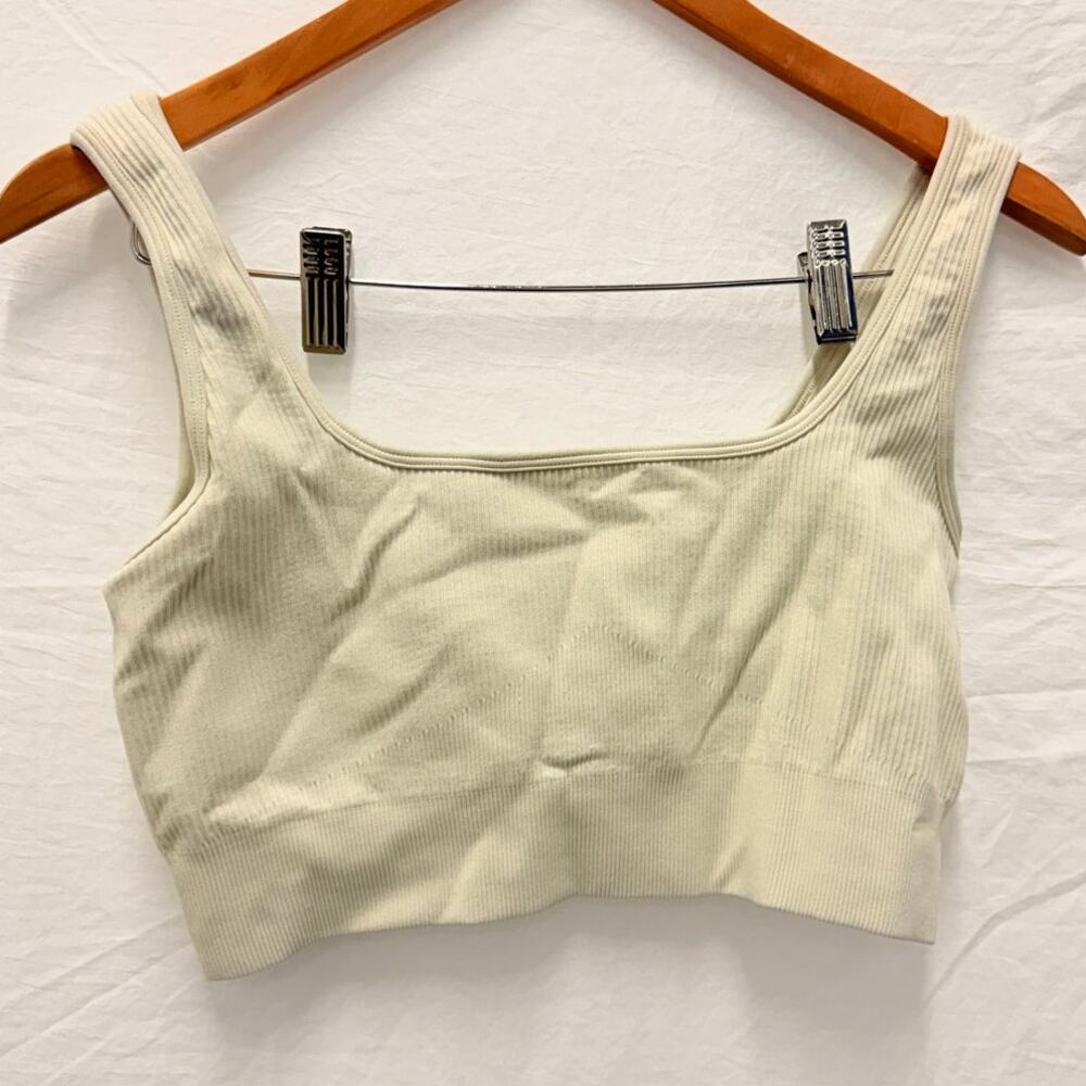 2pcs Activewear Yoga Gym Oatmilk Size Large Workout Pilate - Picture 3 of 7